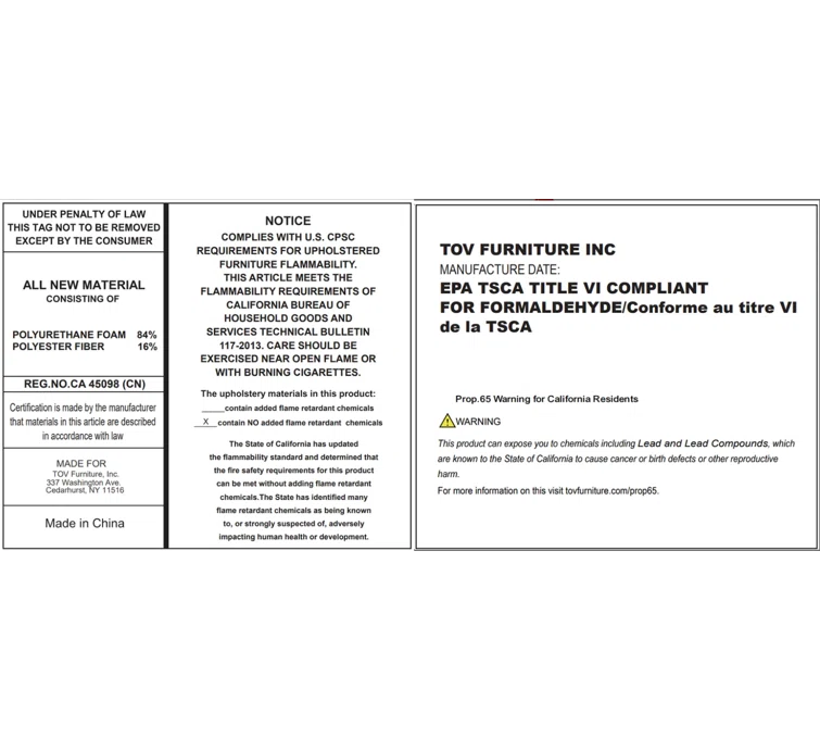 Kelly Clarkson Home Reims Velvet Ottoman