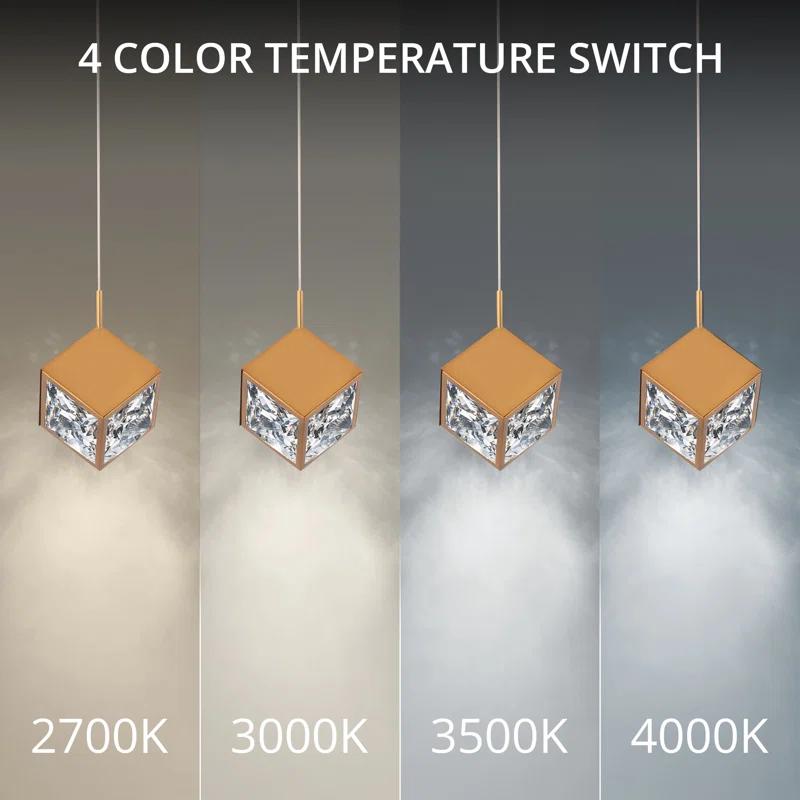 dweLED Ice Cube 3 - Light Linear Pendant