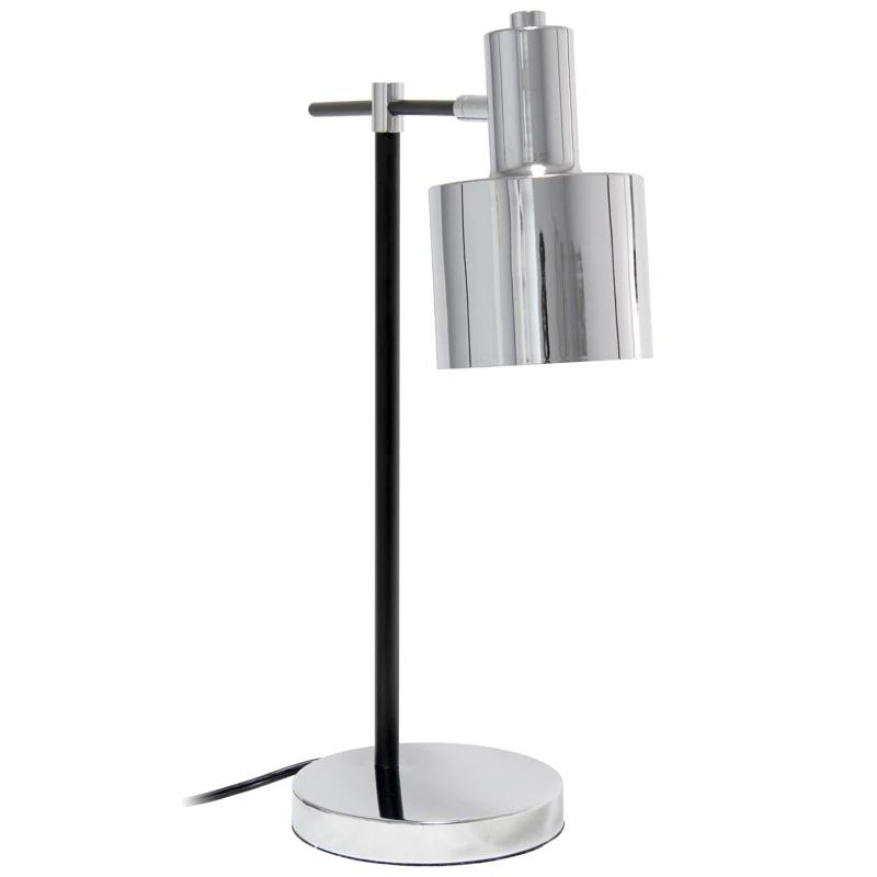 Latitude Run® 21" Chrome Desk Lamp | Wayfair