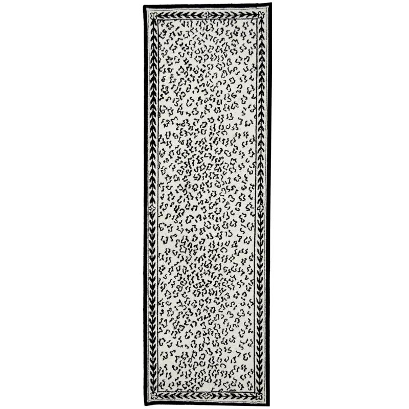 Martha Stewart Rugs Chelsea Hand Hooked Wool Animal Print Rug