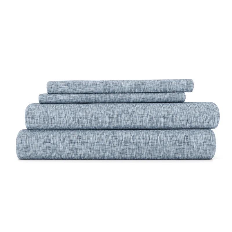 Becky Cameron Simply Soft™ Scallops Pattern Microfiber Sheet Set