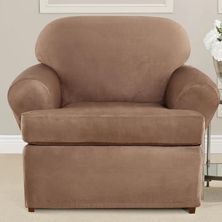 Sure Fit T-Cushion Armchair Slipcover