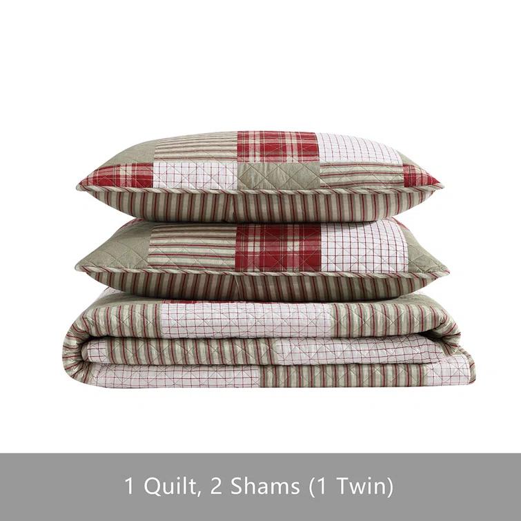 Eddie Bauer Eddie Bauer Camano Island Reversible Cotton Quilt Set