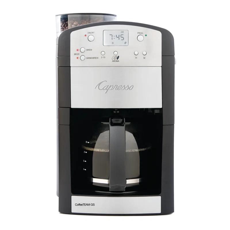 Capresso CoffeeTEAM GS Grind & Brew Coffee Maker