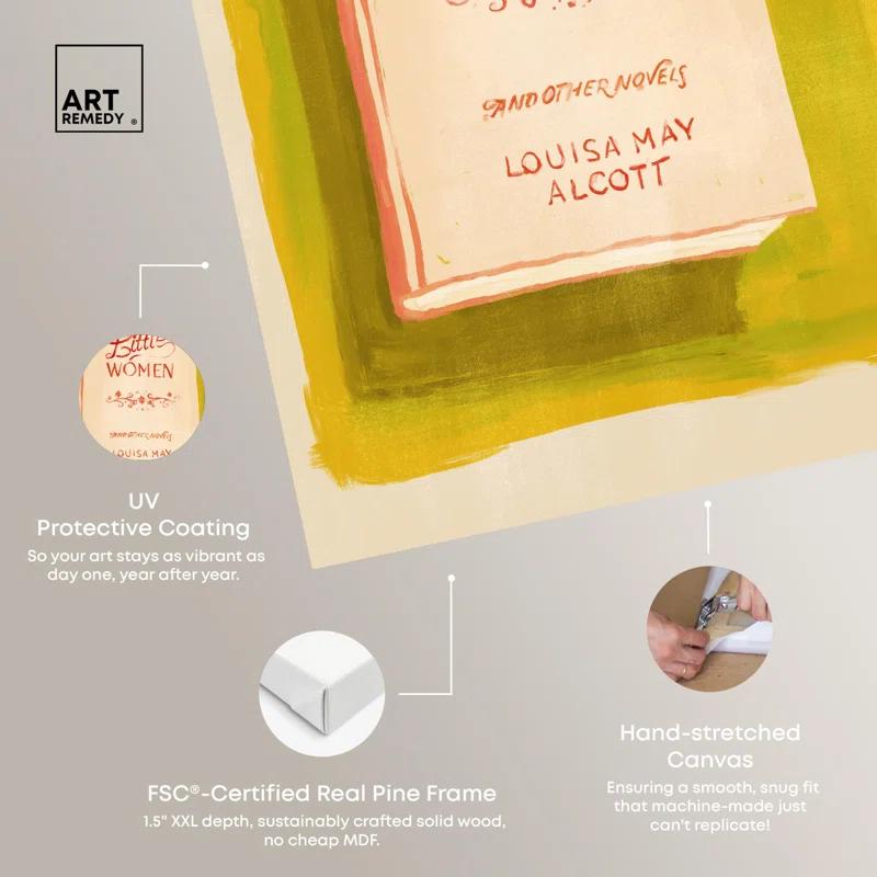 Art Remedy Little Women Canvas Fashion Art Prints by Art Remedy