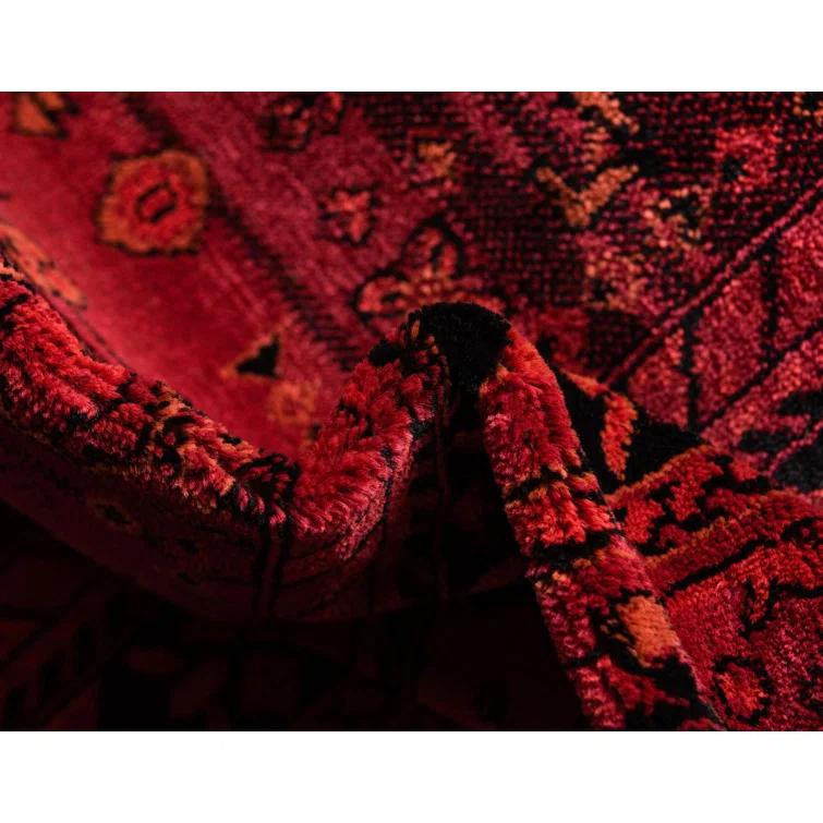 Lark Manor™ Amro Oriental Red Area Rug