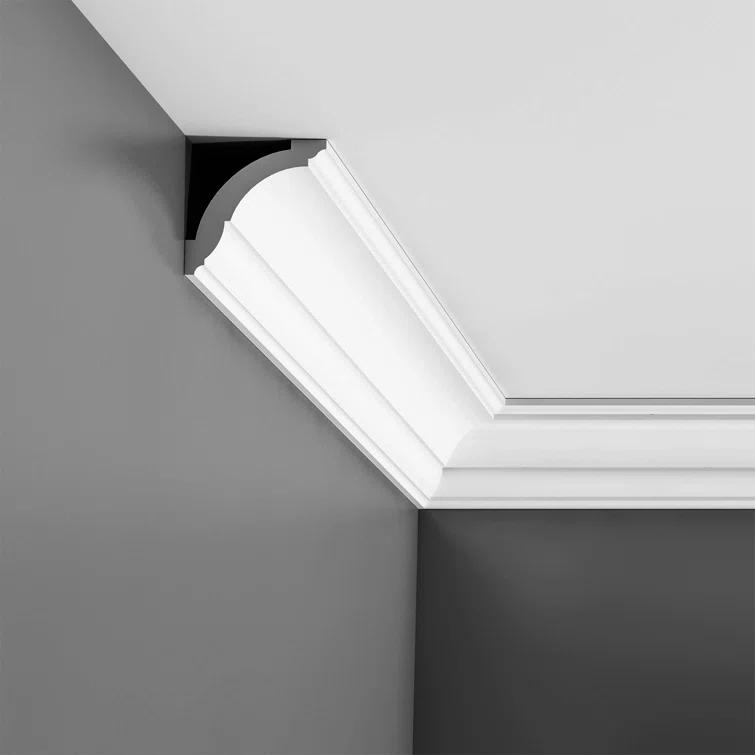 Orac Decor 2.75'' H x 78.75'' W x 2.75'' D Plastic Crown