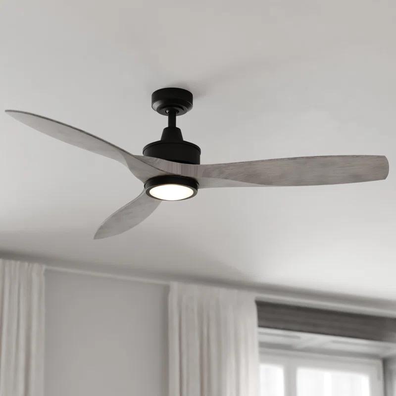 Wade Logan® Ballog 52'' Ceiling Fan with LED Lights