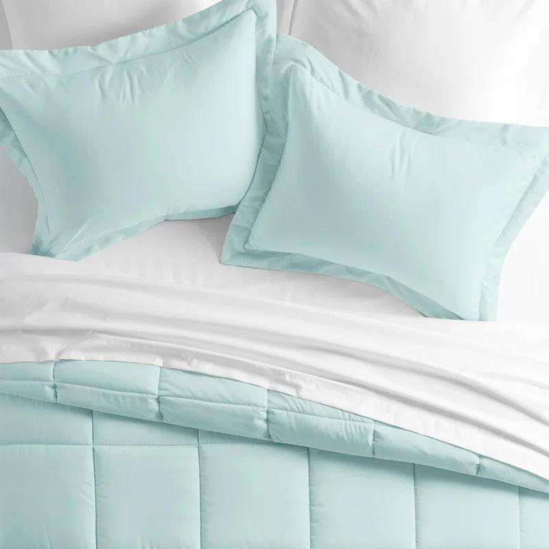 IEnjoy Home Simply Soft Microfiber Complete Bedding Set