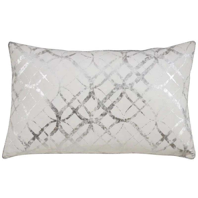 Saro Lustrous Pillow Collection Cotton Throw Pillow