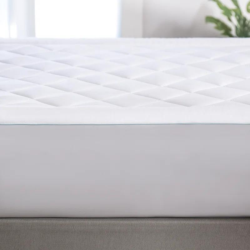 Tencel Quilted Down Alternative Mattress Pad