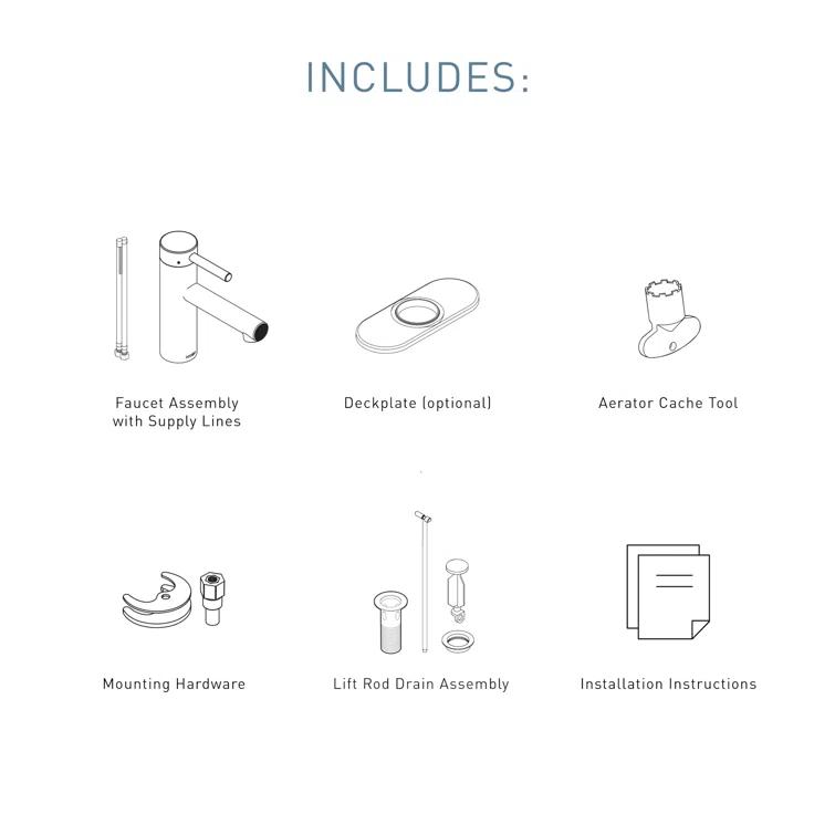 Align Single Hole Bathroom Faucet with Drain Assembly