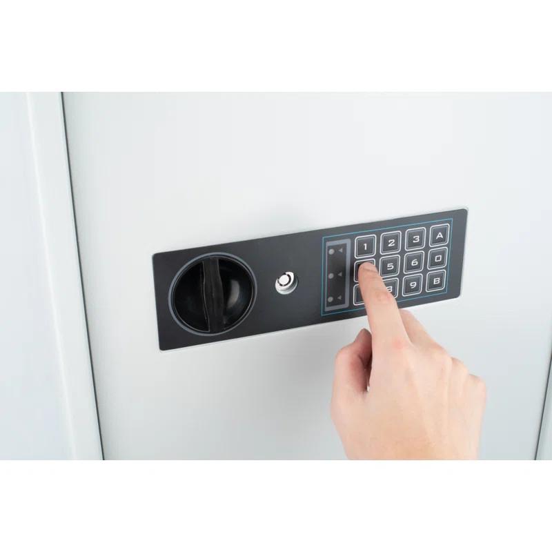 Barska 180 KEYS KEYPAD WALL KEY SAFE WHITE