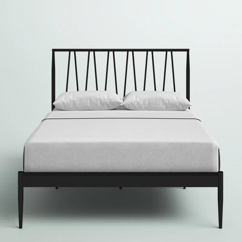 Mercury Row® Mercedes Metal Open-Frame Bed