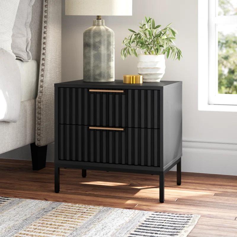 Burgess 2 - Drawer Nightstand
