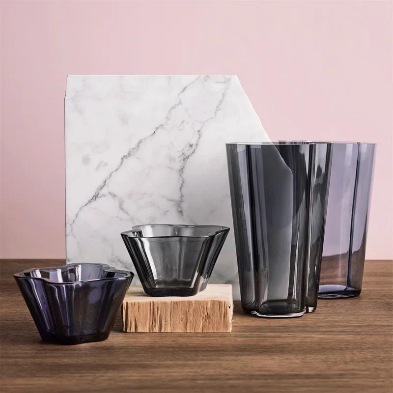 Aalto 8.66" Glass Table Vase