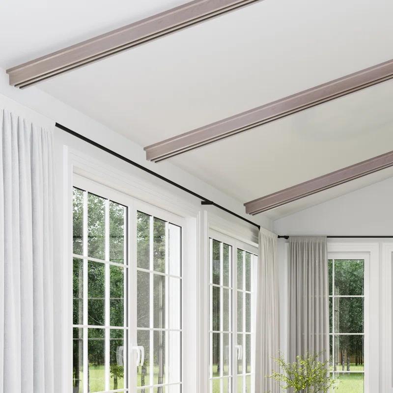 Natural Industrial Slat Beam 5-1/2"X3-1/8"X92"