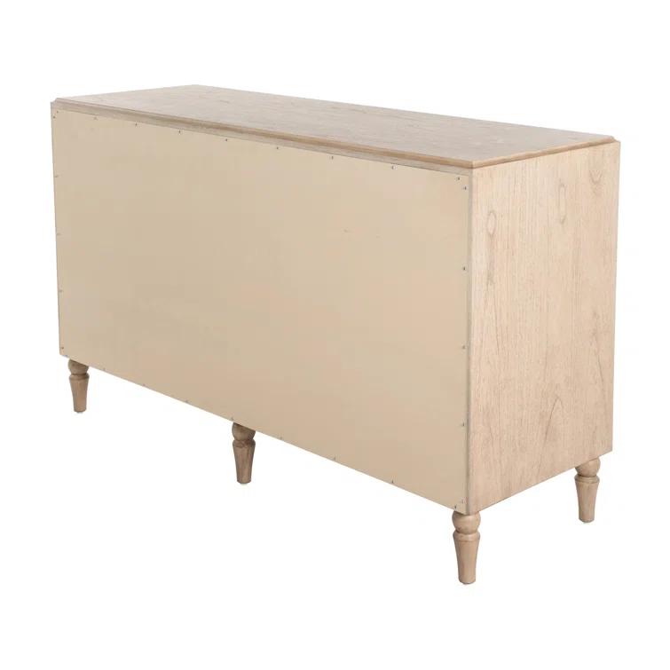 Gabby Everest Solid Wood 60'' W 8 - Drawer Dresser