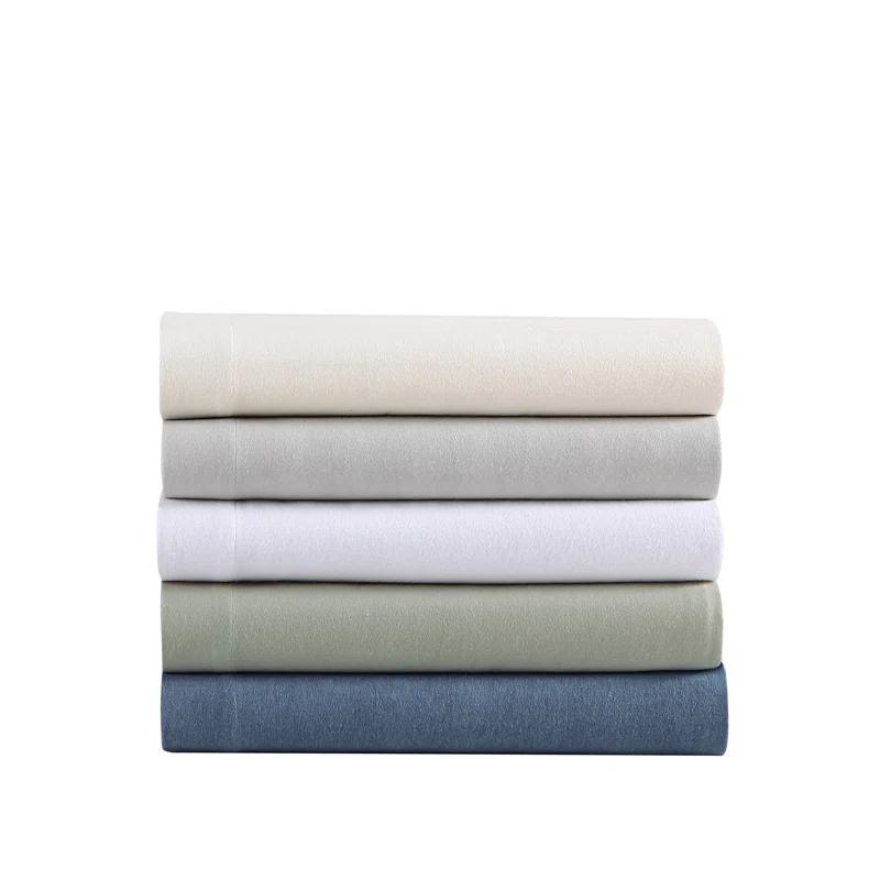 Eddie Bauer Eddie Bauer Solid Cotton Flannel Sheet Sets