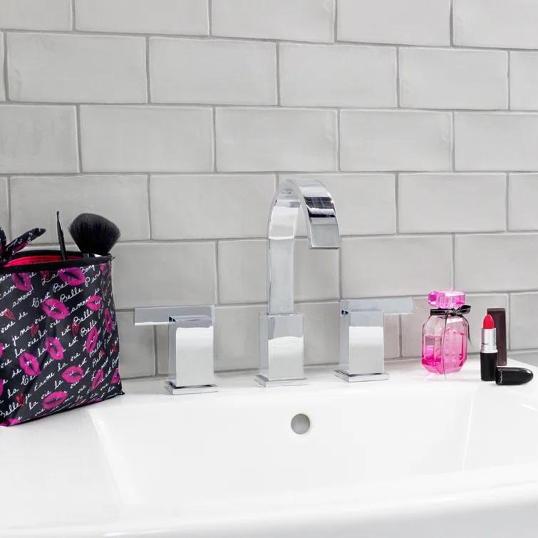 Barcelona 3x6 Blanco Polished Ceramic Subway Wall Tile (5.38 Sq. Ft. / Case)