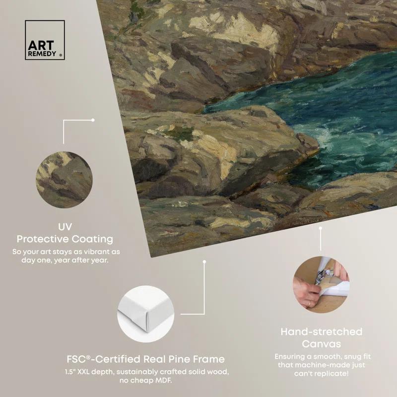 Art Remedy Monhegan Headlands by William's Robinson Wall Art by Art Remedy