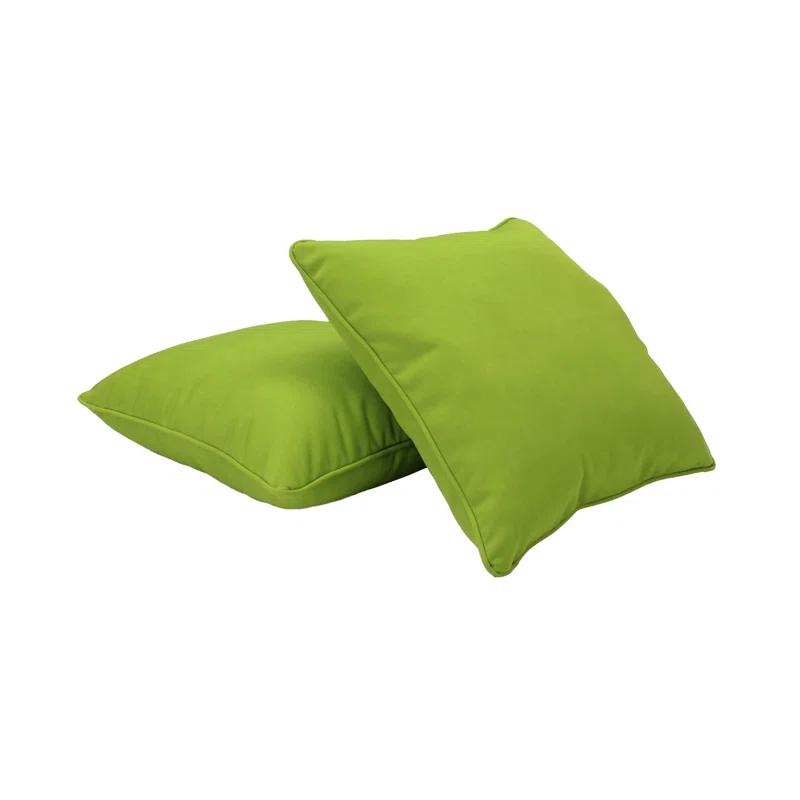 Factory Direct Partners Element Synthetic Throw Square Indoor/Outdoor Pillow Cover & Insert (Set of 2)