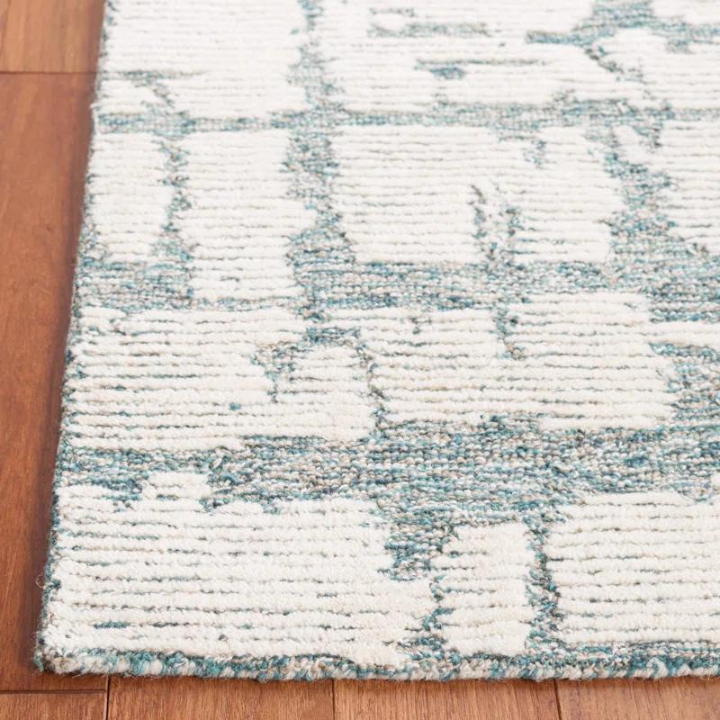Martha Stewart Rugs Martha Stewart Hand Tufted 80% Wool And 20% Cotton Abstract Rug