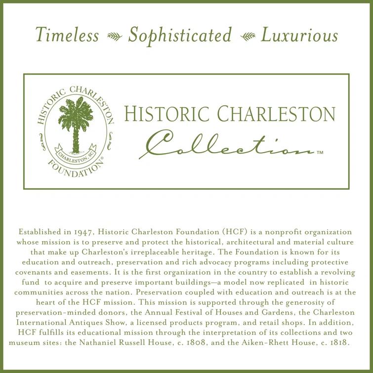 Historic Charleston King Charles Matelasse Single Bedspread