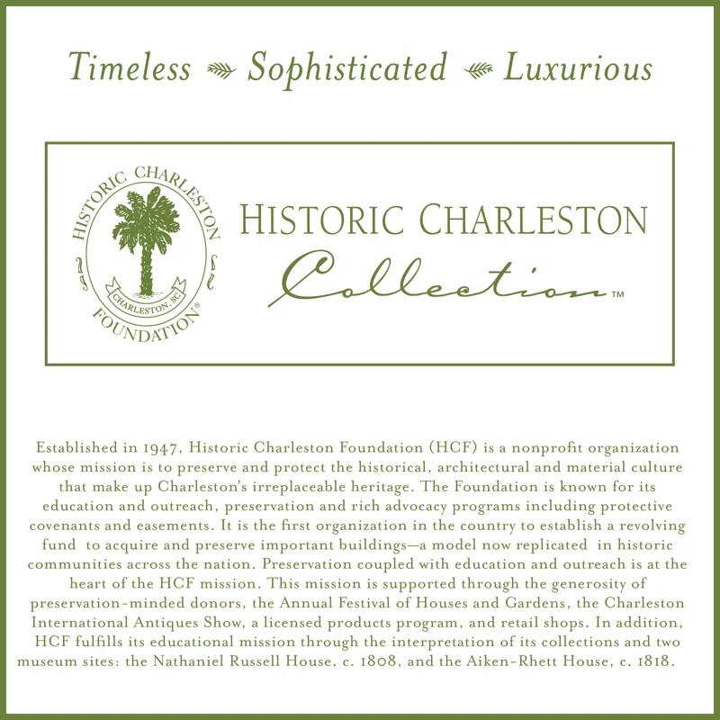 Historic Charleston Cotton Pillow Cover
