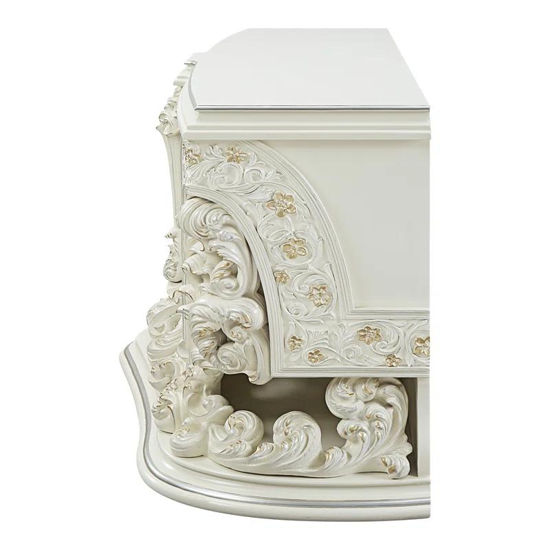 Rosdorf Park Reenan 2-Door Dresser in Antique White