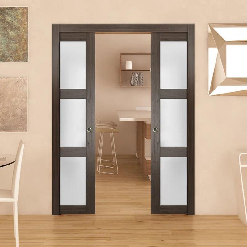 SARTODOORS Lucia Frosted Glass Standard Door Slab