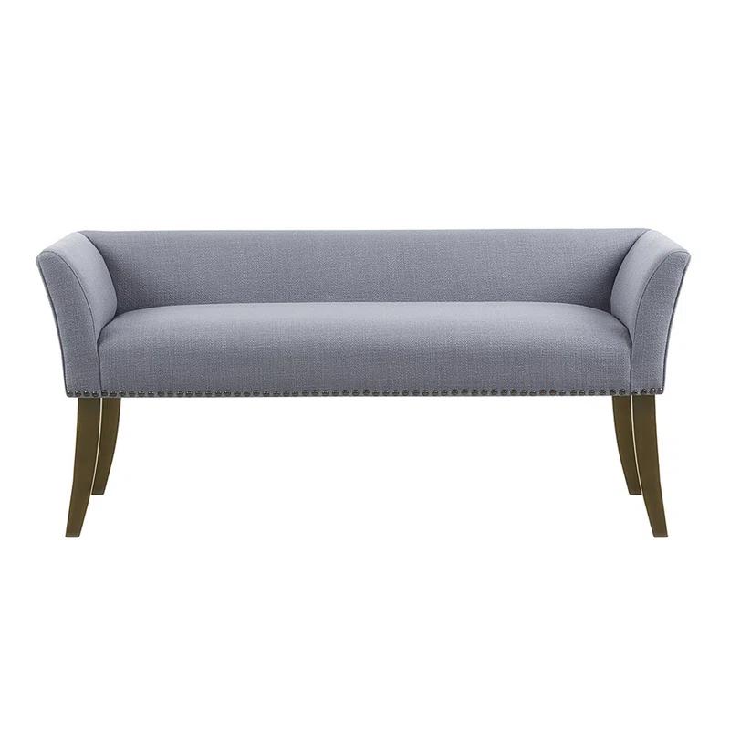 GZMWON 1 Polyester Upholstered Bench Bedroom Bench Modern Bench Accent Bench