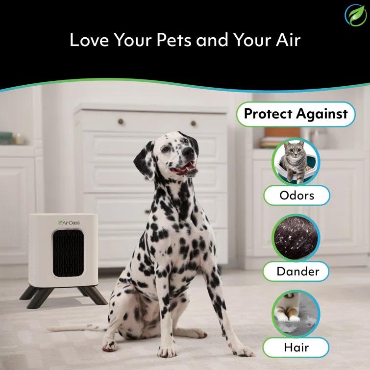 Air Oasis Air Oasis iAdaptAir 2.0 Small – 1,325 Sq Ft Coverage, 5-in-1 Purification, With 177 CFM