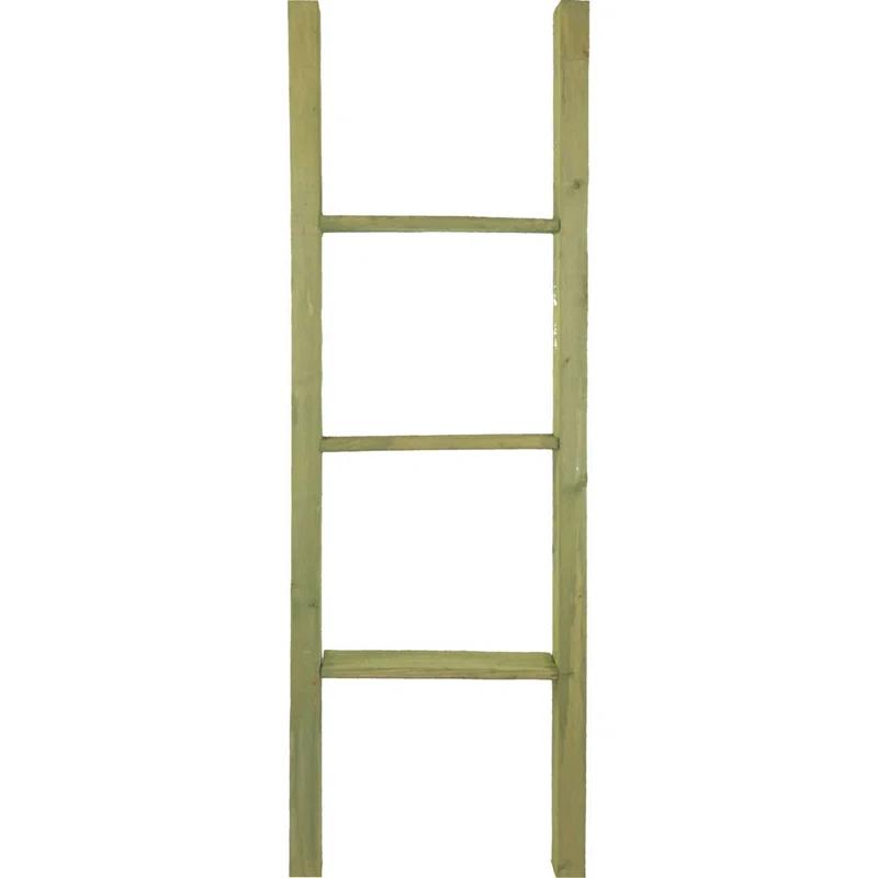 Ekena Millwork Vintage Farmhouse Rung Decorative Ladder
