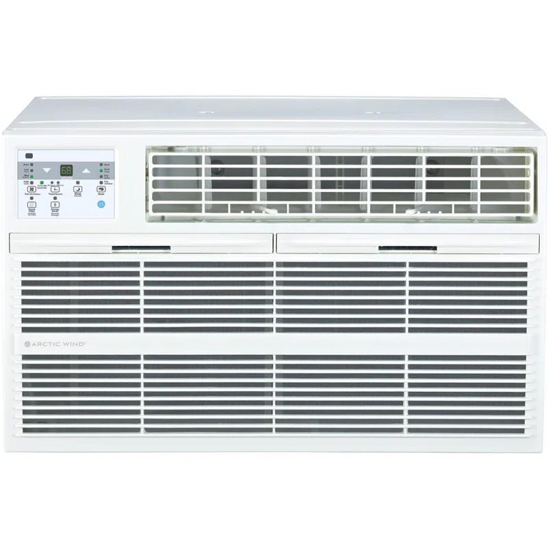 Arctic Wind 12000 BTU Through The Wall Air Conditioner for 550 Square Feet with Heater and Remote Included
