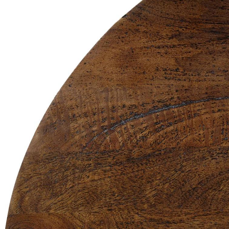 Vivenne Mango Wood Drum Coffee Table