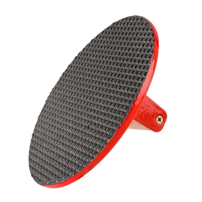 BergHOFF BergHOFF Neo 2Pc Red Enamel Cast Iron Cookware Set with 10" Fry Pan and Steak Press