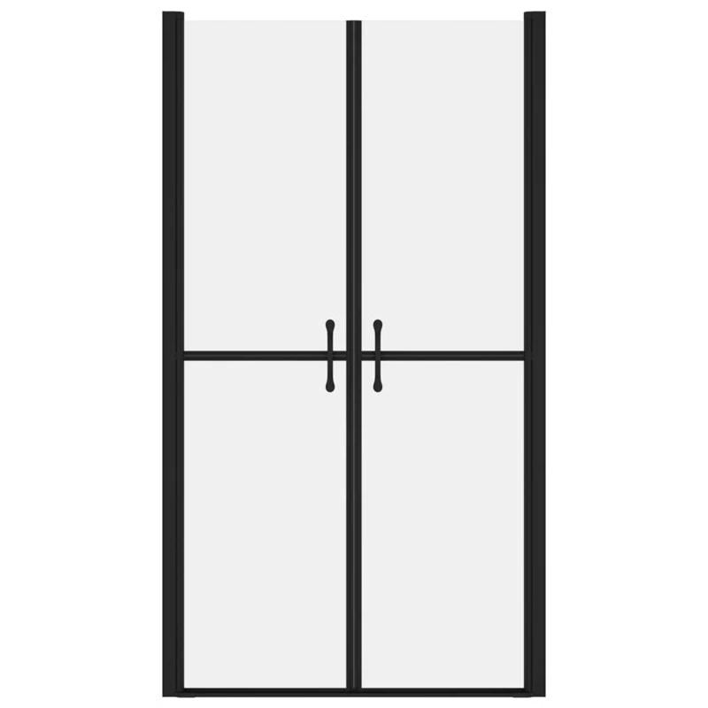28'' - W x 74.8'' H Double Sliding Door Framed Shower Door with