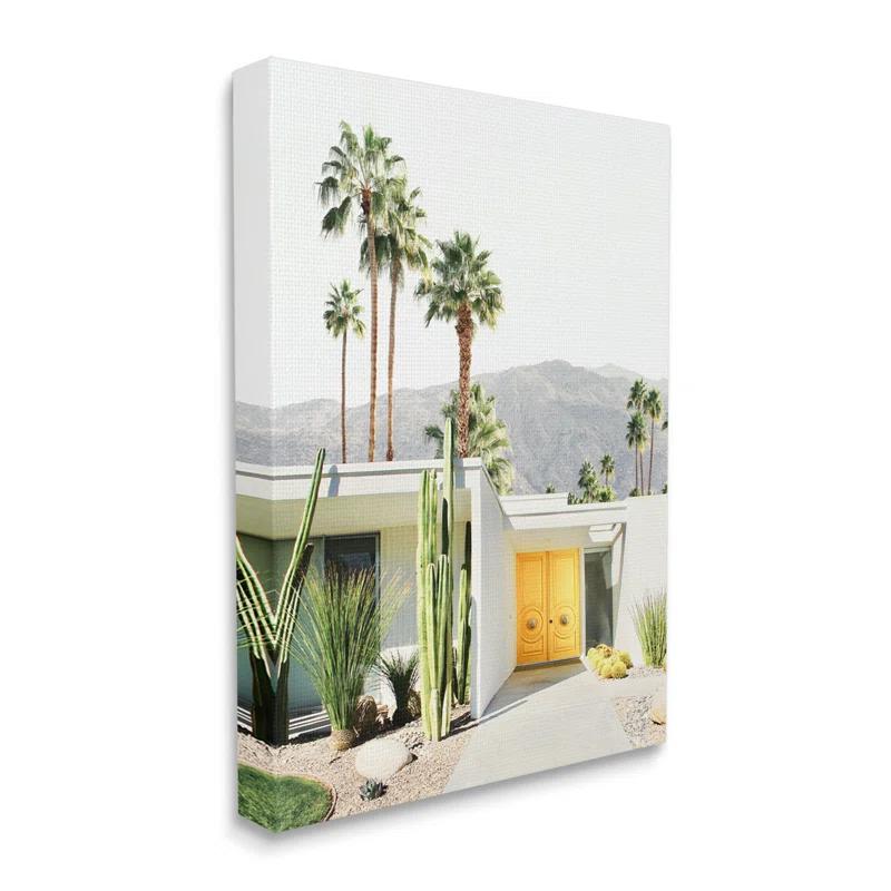 Stupell Industries " Palm Springs House Photography " by Sisi And Seb