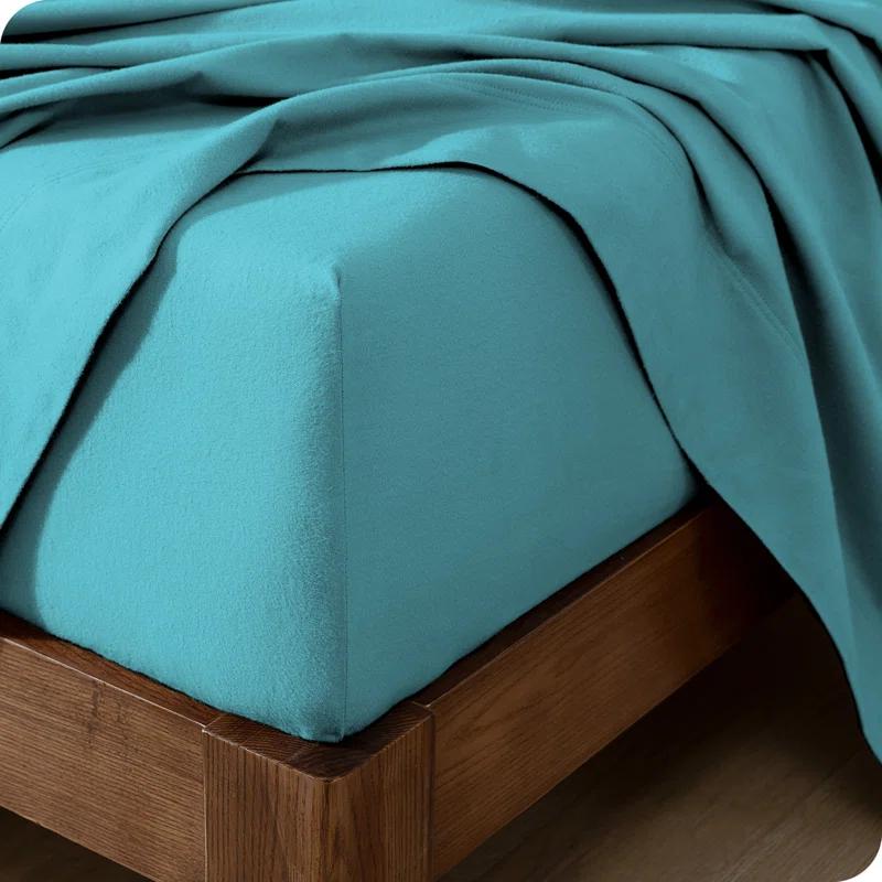 Bare Home Flannel Machine Woven Sheet Set