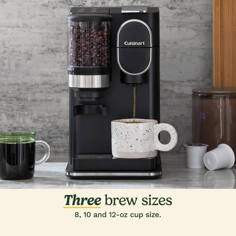 Cuisinart ® Grind & Brew ™ Single-Serve Coffee Maker