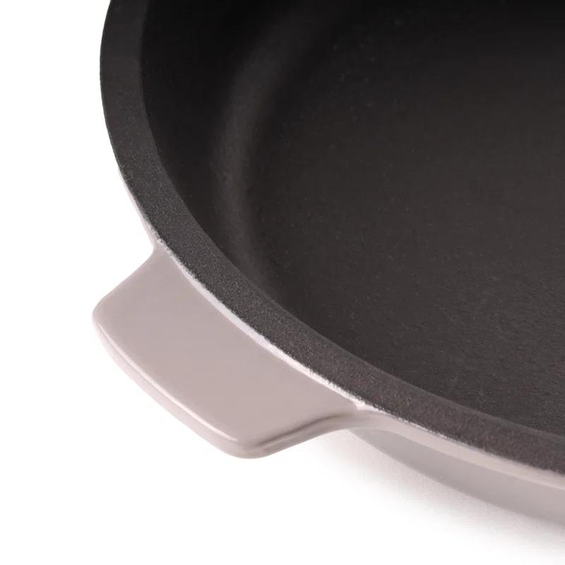 BergHOFF BergHOFF Neo 5Pc Cast Iron Set: 5Qt and 8Qt Covered Dutch Ovens and 10" Fry Pan