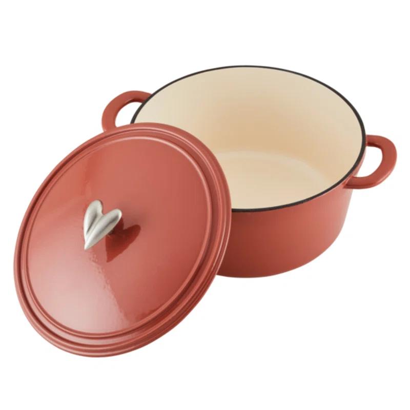 Ayesha Curry Ayesha Curry Enameled Cast Iron Induction Dutch Oven with Lid, 6 Quart