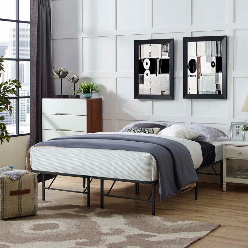 Modway Modway Horizon Stainless Steel Bed Frame