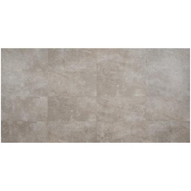 Bond Tile Revive 12mil Metalcrete 12.4" x 24.4" Waterproof Glue Down Luxury Vinyl Tile (36 Sq. Ft. / Case)