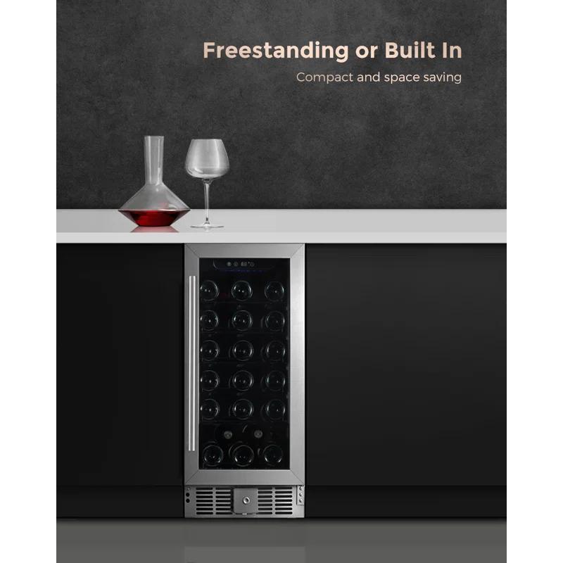 Northair Northair Single Zone 14.9'' Built-In 30 Bottle Wine Refrigerator