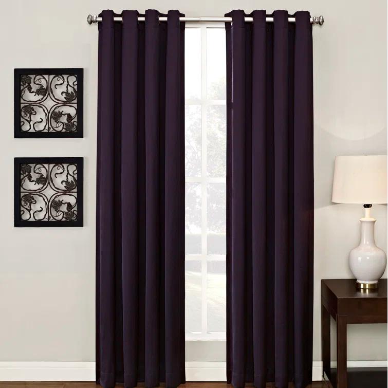 Style Decor Ashton Room Darkening Curtain Single Panel