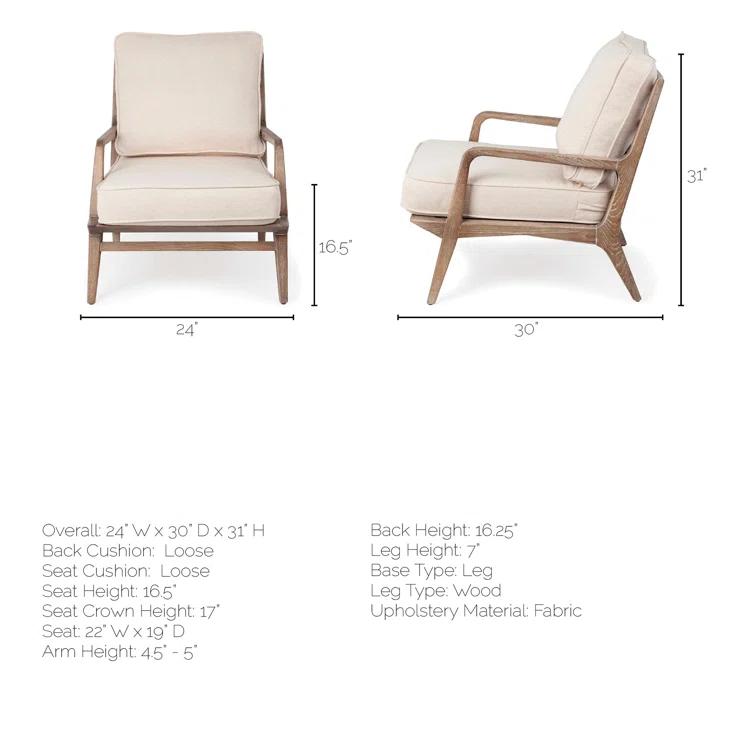 Joss & Main Morgana Upholstered Accent Chair