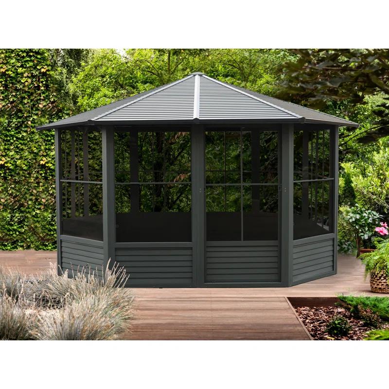 Gazebo Penguin Florence Solarium with Metal Roof