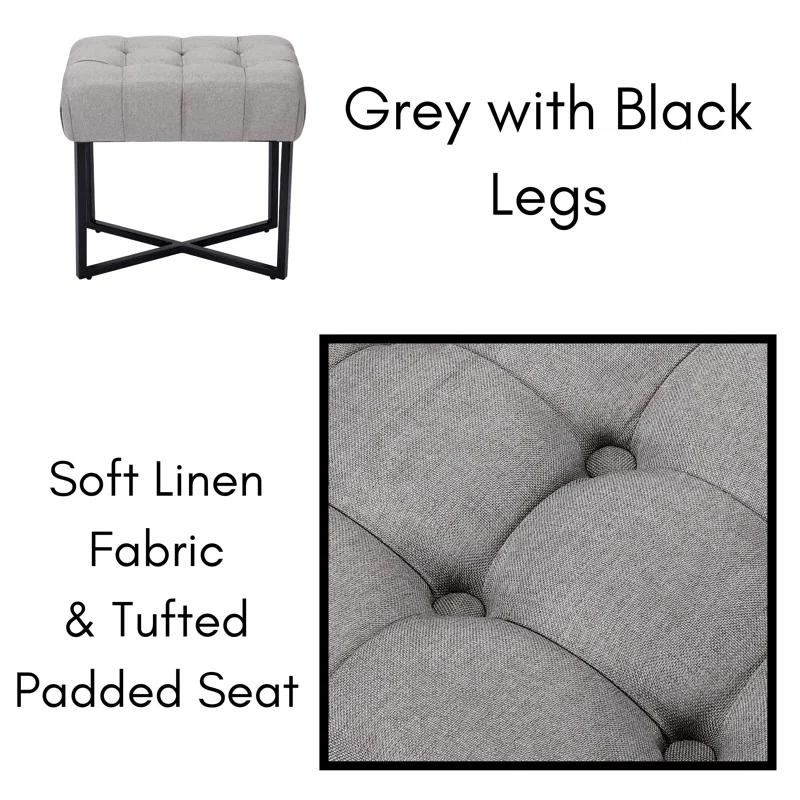 BirdRock Home Upholstered Ottoman